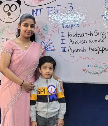 Teachers with Students